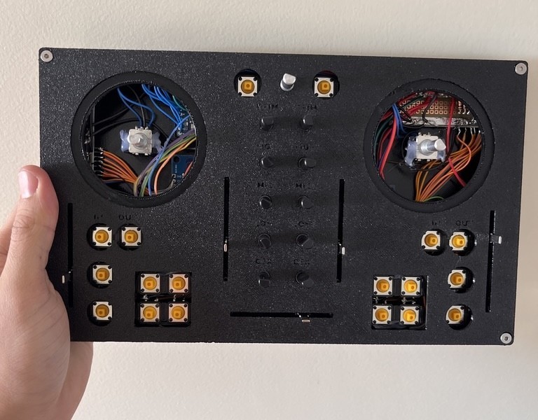 Fusion 360 render of the planned DIY DJ Controller enclosure.